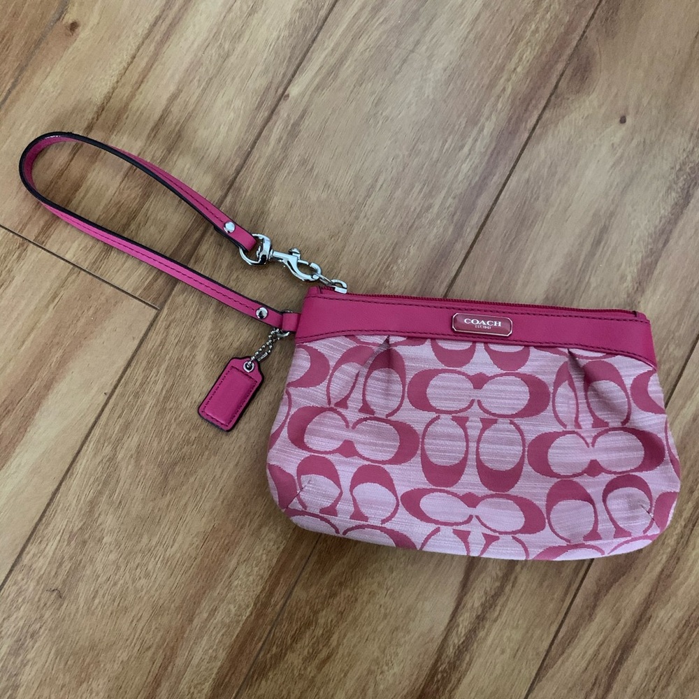 Coach wristlet